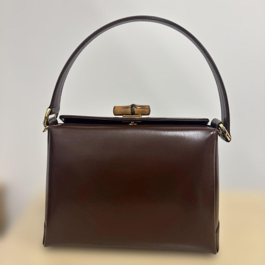 GUCCI グッチ バンブーターンロック 2WAYバッグ