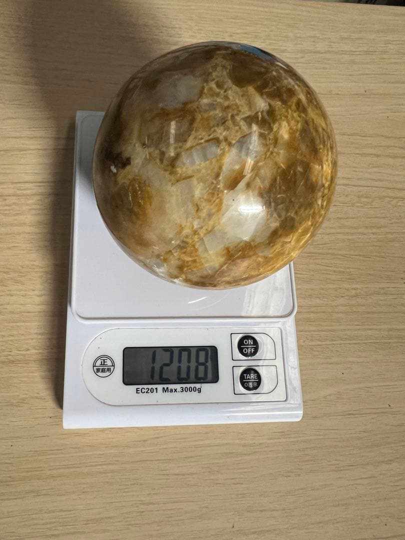 ゴールデンマイカシリカ球天然石装飾