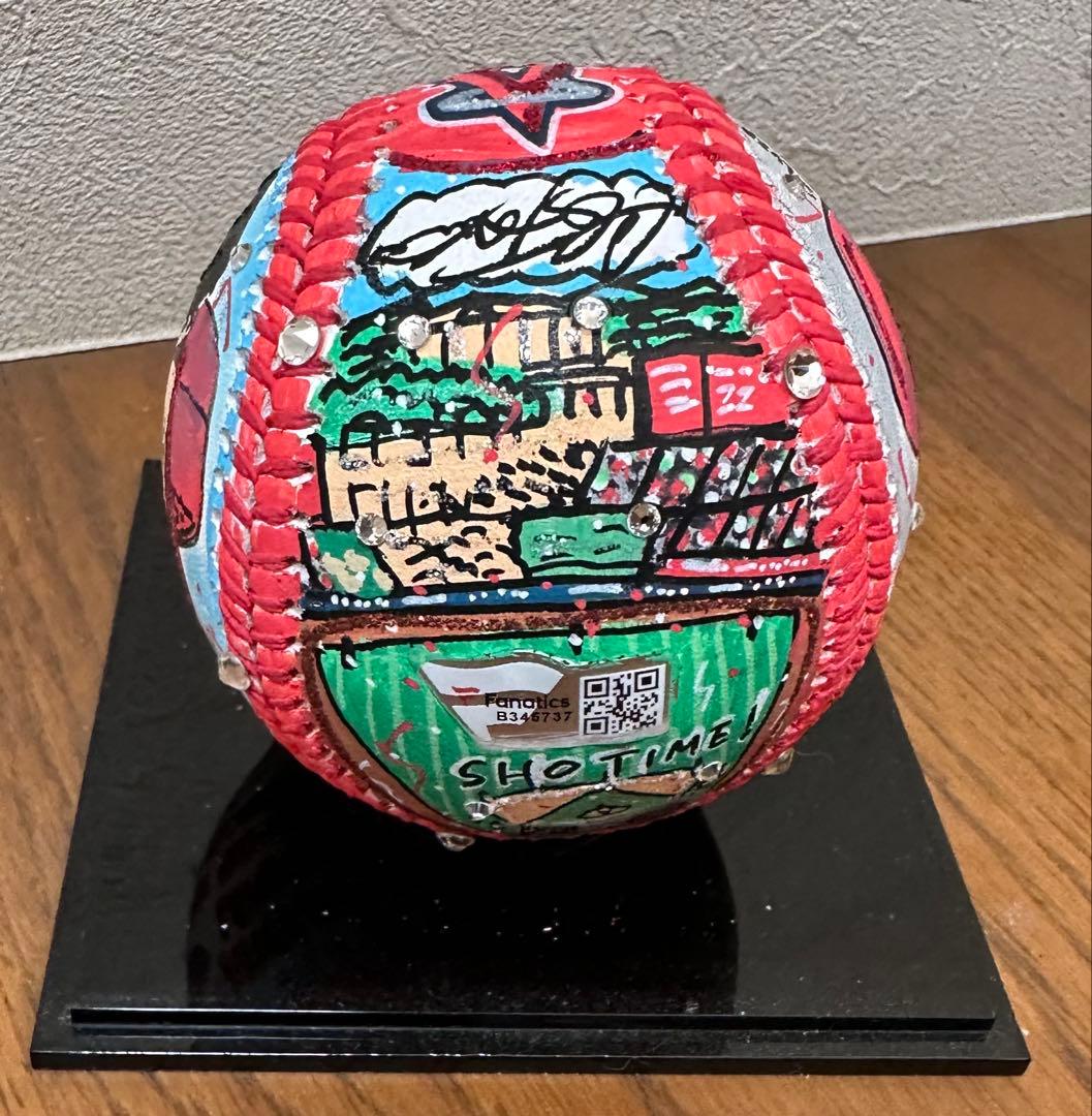 【最終値下げ】大谷翔平直筆サインボール×チャールズ・ファジーノ 完全受注限定品