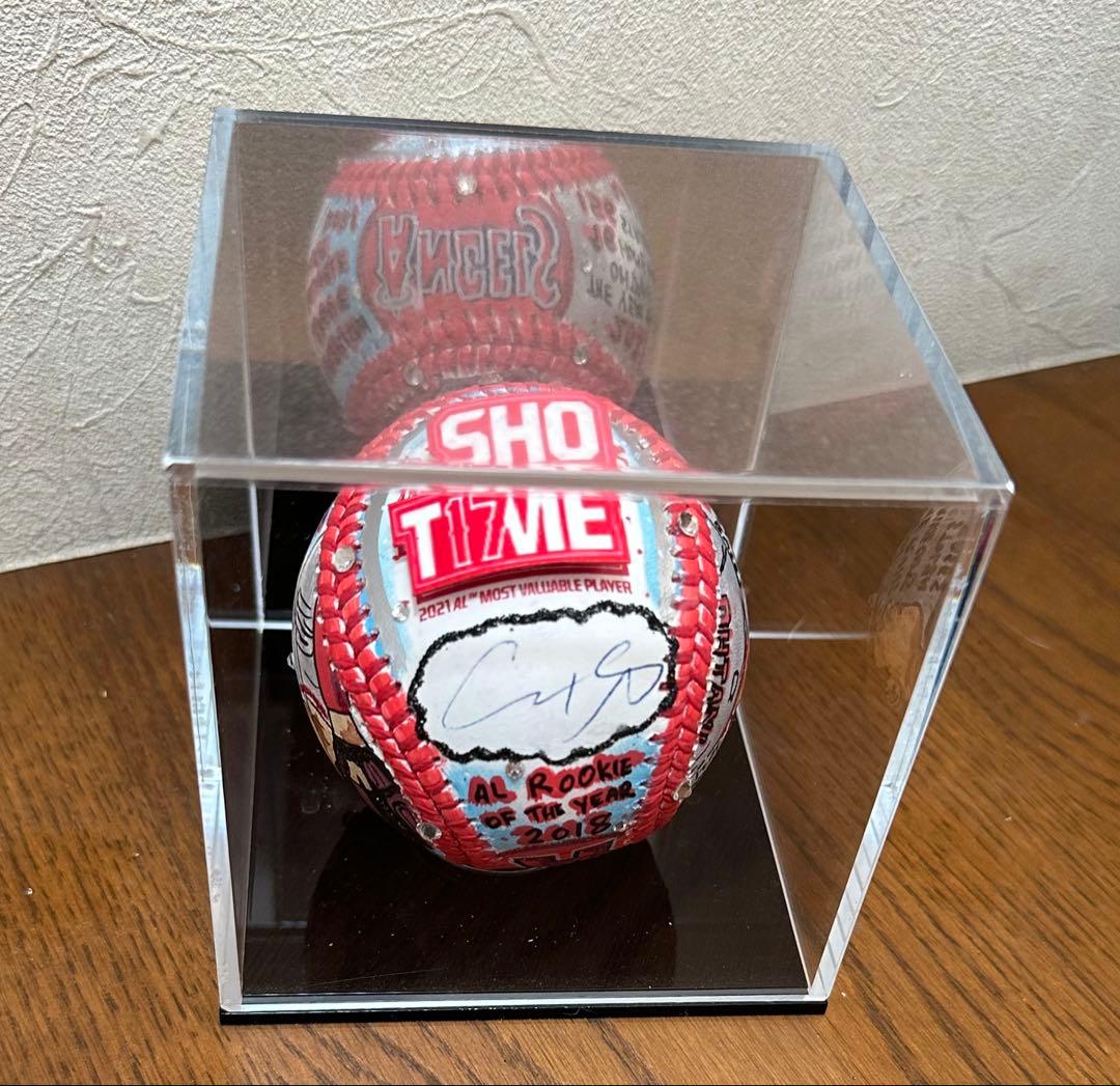 【最終値下げ】大谷翔平直筆サインボール×チャールズ・ファジーノ 完全受注限定品