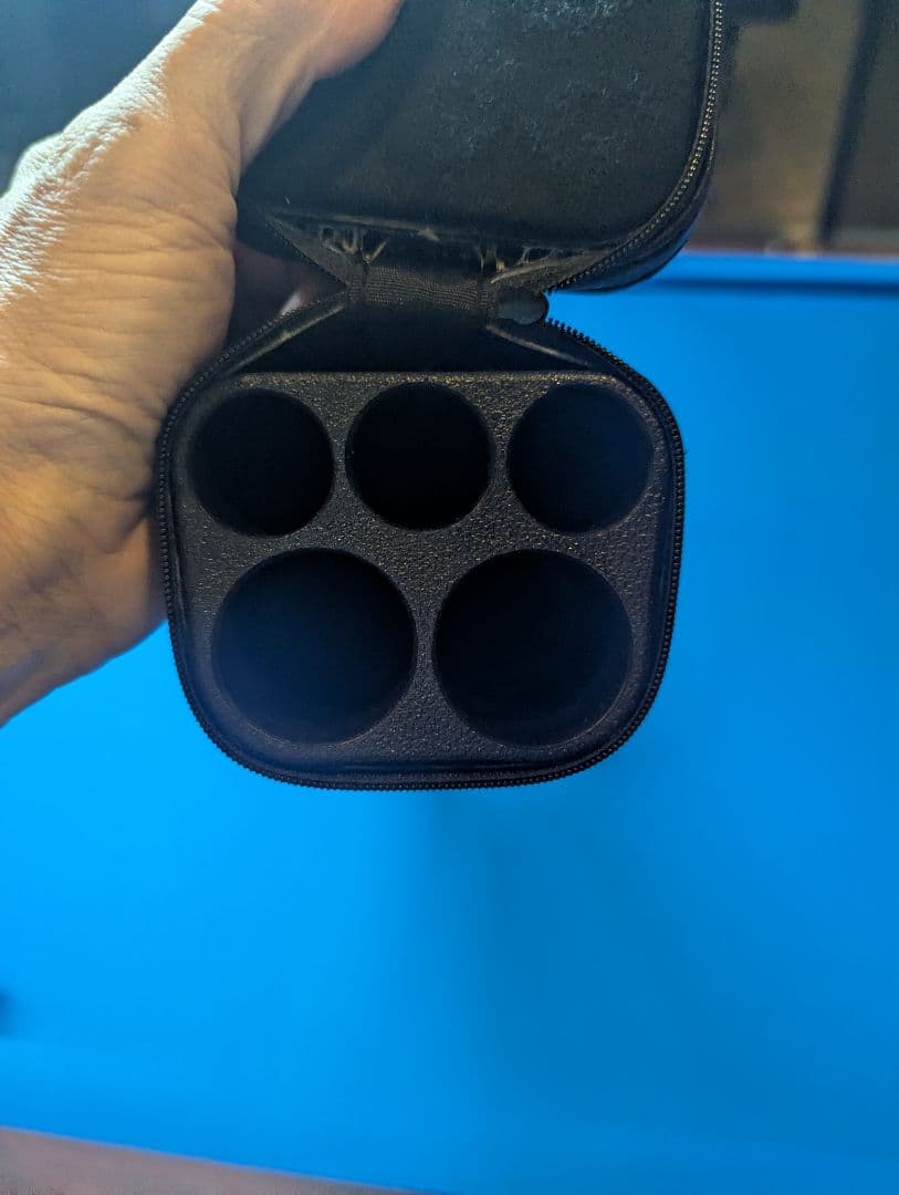 ビリヤードキューケース 2×3茶 黒