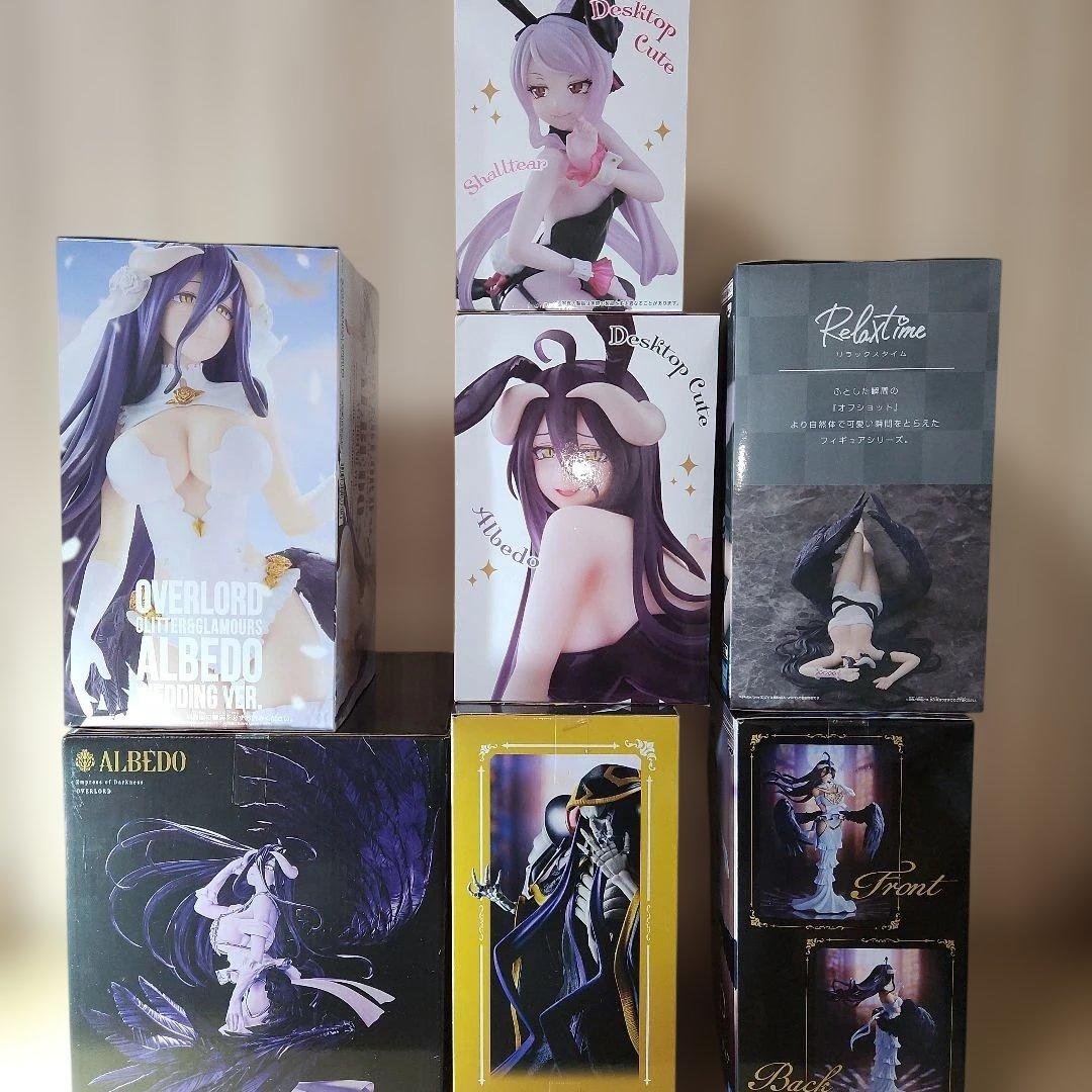 オーバーロード　アインズ　シャルティア　アルベド　#白るまんどのフィギュア