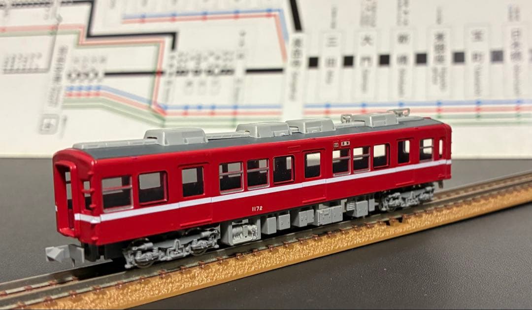 管理番号1739 京急 旧1000形（分散冷房車）キット組立品 4両