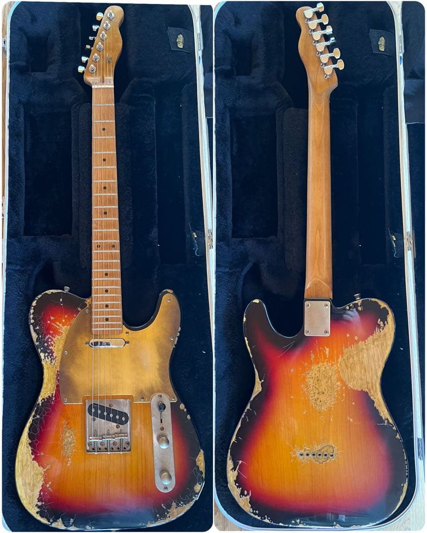 ハードレリック’57テレキャスタータイプ アルニコPU クラシックサンバースト