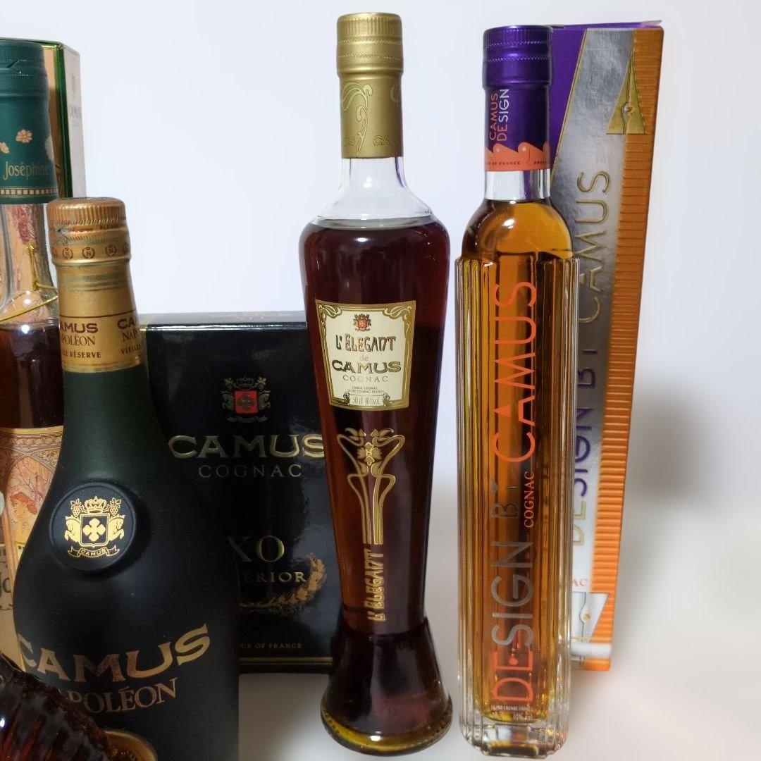 CAMUS カミュ XOスーペリア、ナポレオン他　ブランデー6本セット　未開栓
