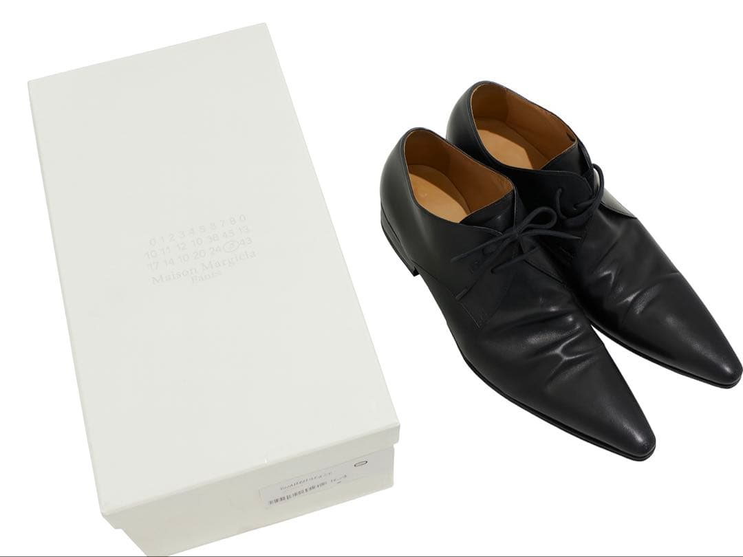 Maison Margiela 21ss ポインテッドトゥ ダービー