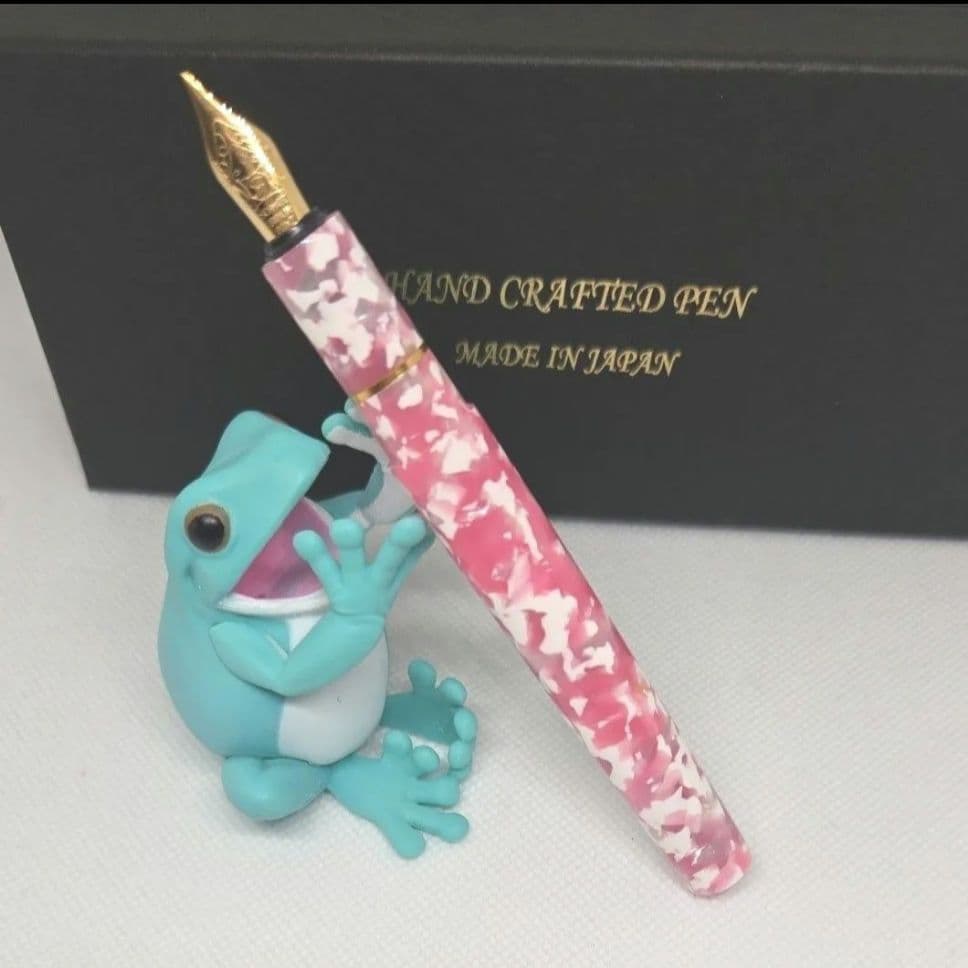 ブングボックス 大西製作所 螺鈿桜桜吹雪万年筆 F