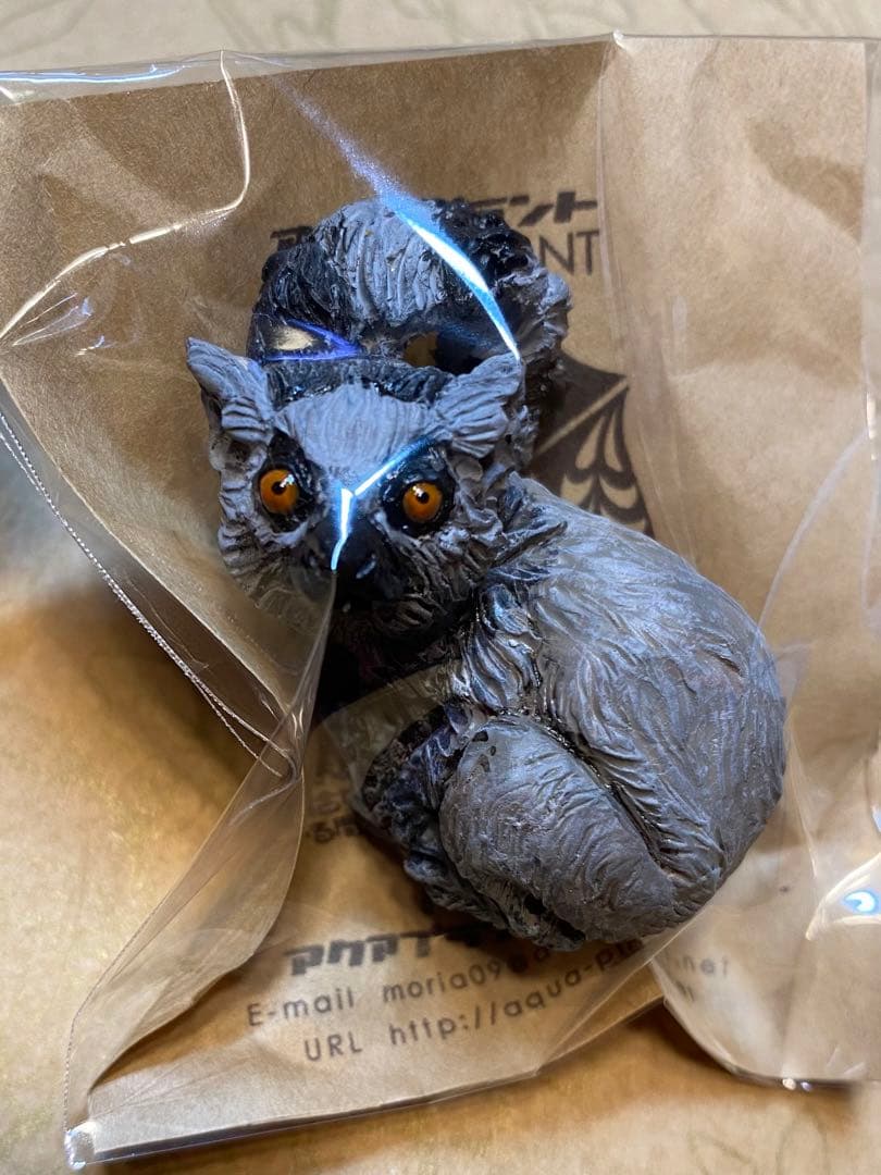 【未開封】ワオキツネザル　根付