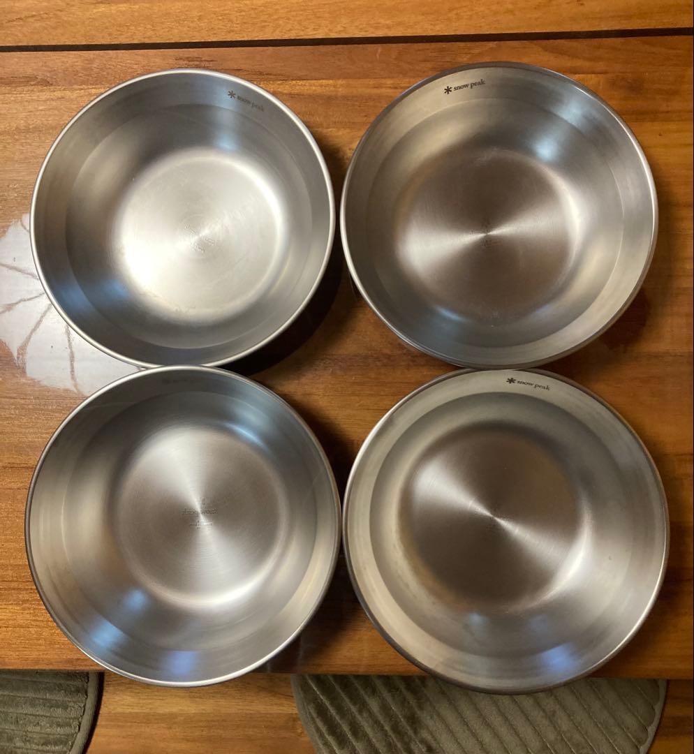  peak スノーピーク テーブルウェアセットLファミリー　収納袋付き