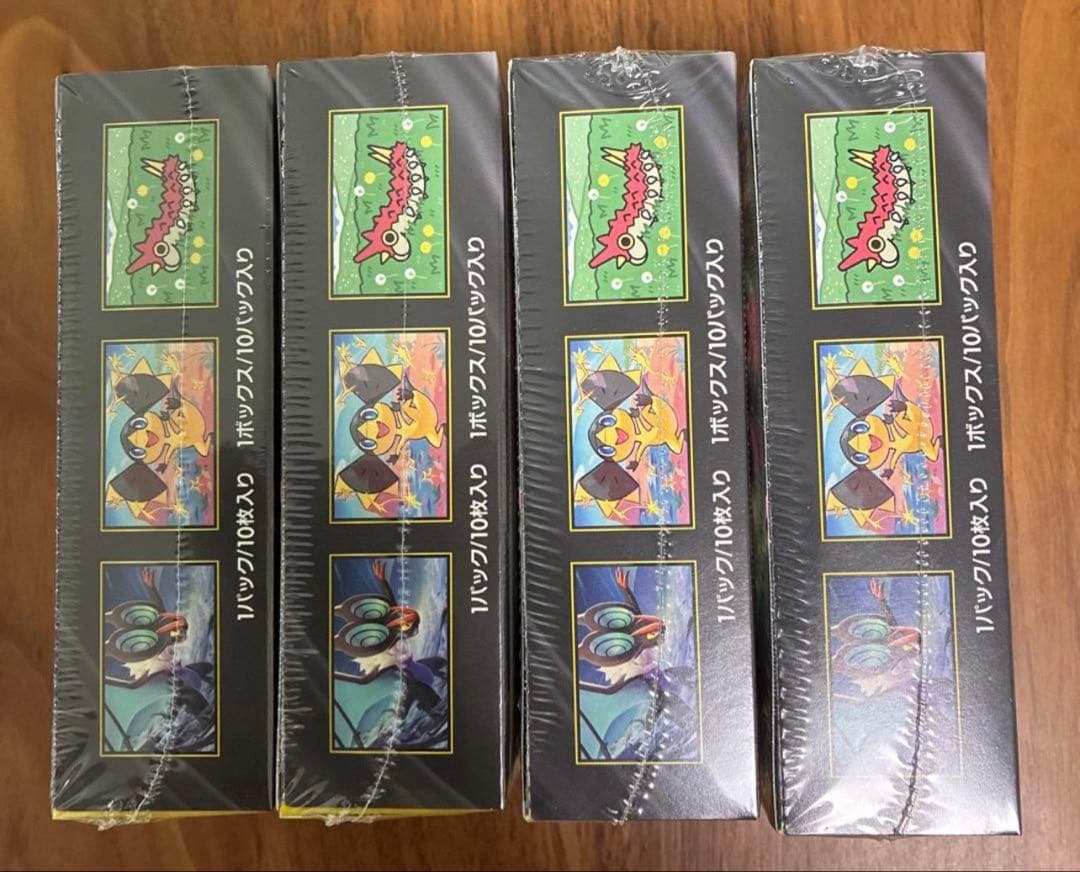 ポケモンカードハイクラスメガドリーム4BOXシュリンク付