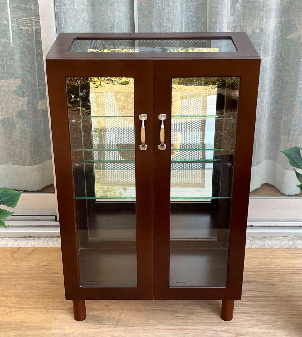 モダン　ショーケース　飾り棚　ガラスケース　キュリオケース　コレクションケース