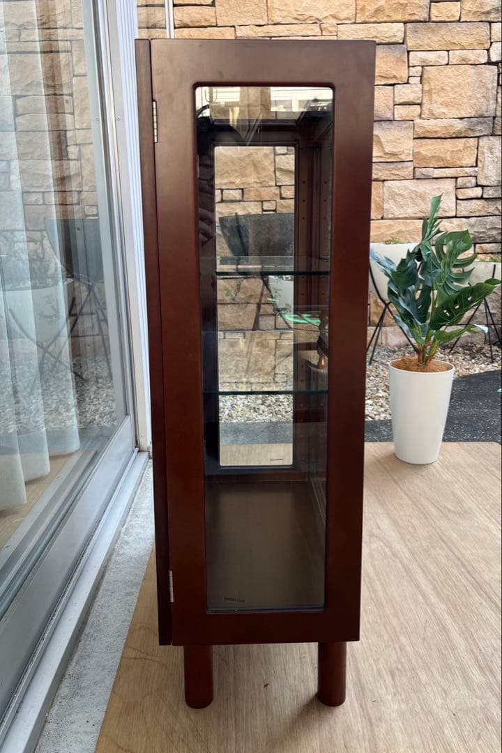 モダン　ショーケース　飾り棚　ガラスケース　キュリオケース　コレクションケース