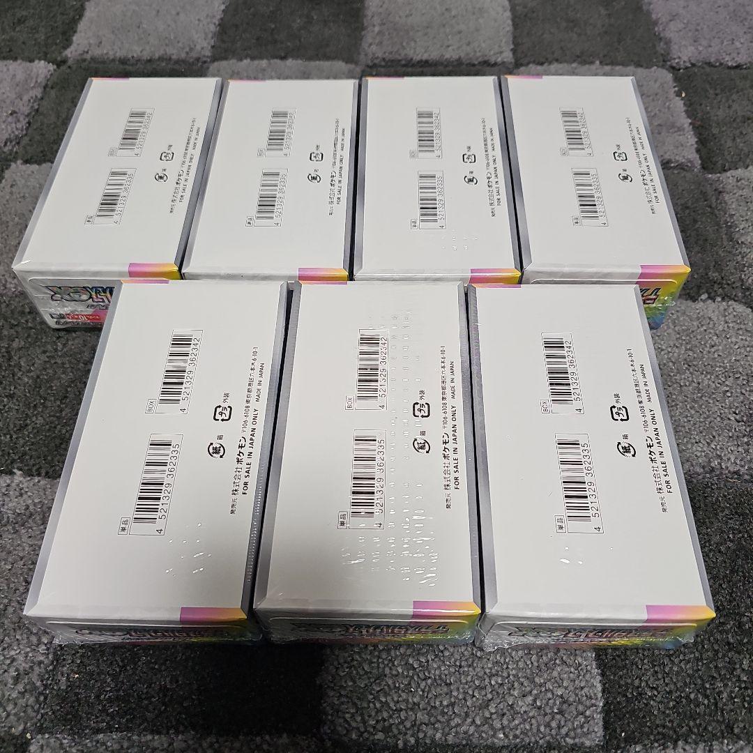 ポケモンカードゲーム テラスタルフェス 新品未開封シュリンク付き　7BOX