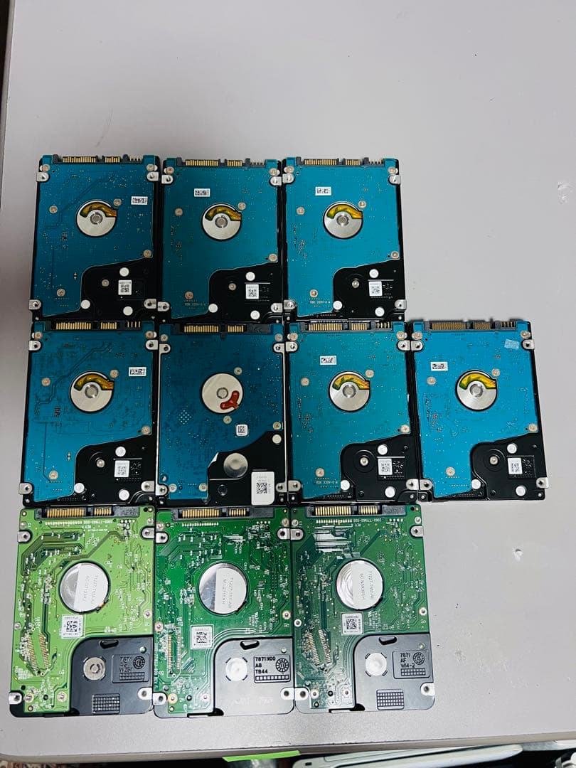 HDD 1TBGB×10個　動作確認済み