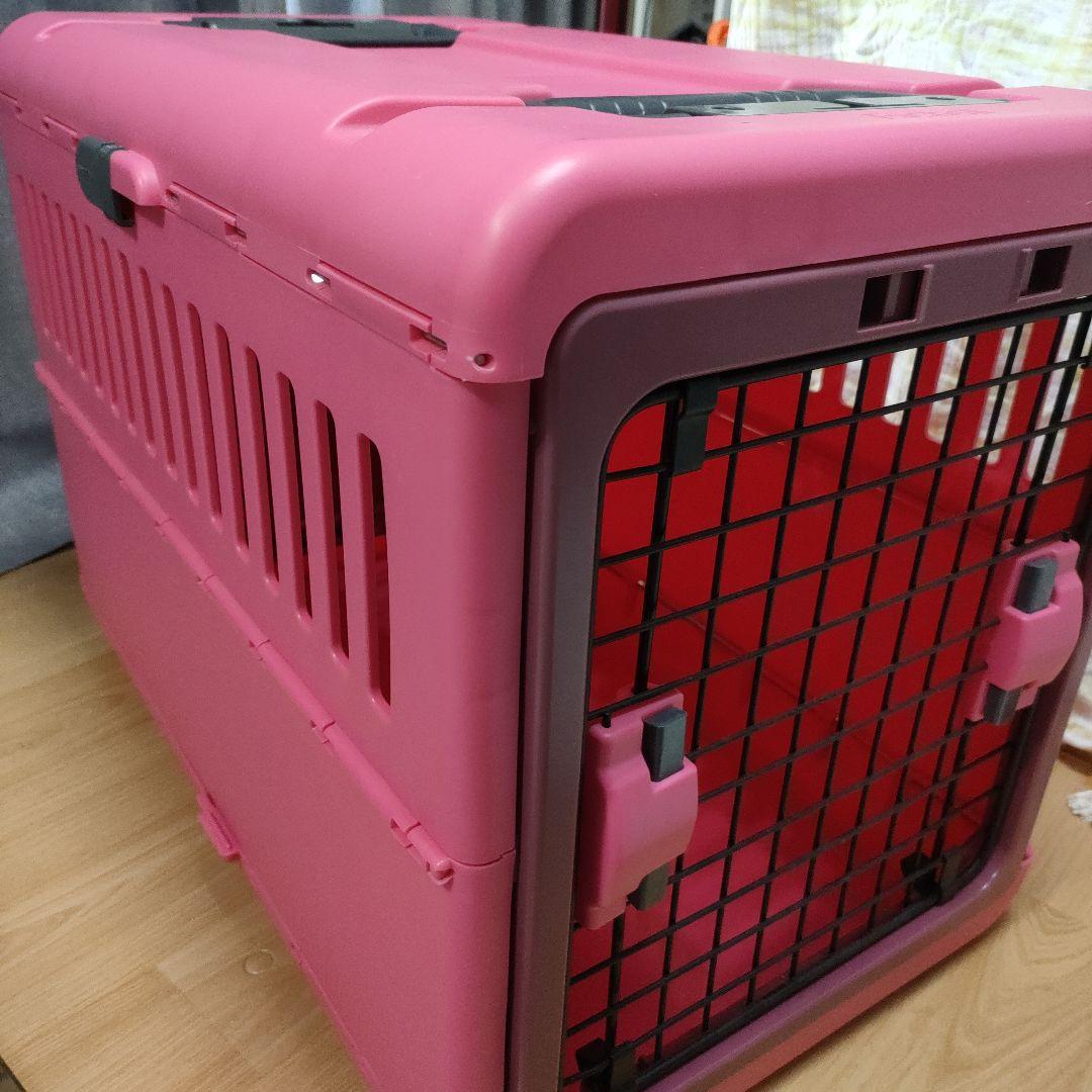 リッチェル キャンピングキャリー 折りたたみ L クレート Richell