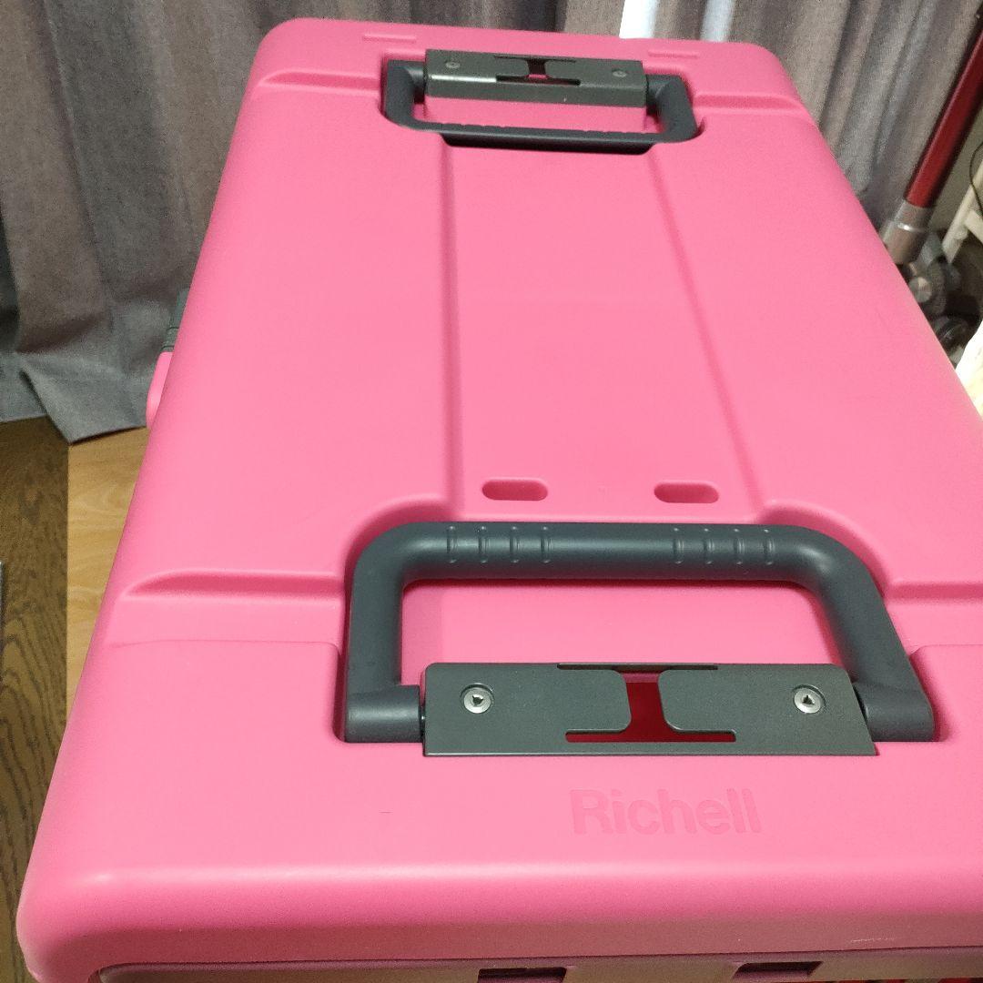 リッチェル キャンピングキャリー 折りたたみ L クレート Richell