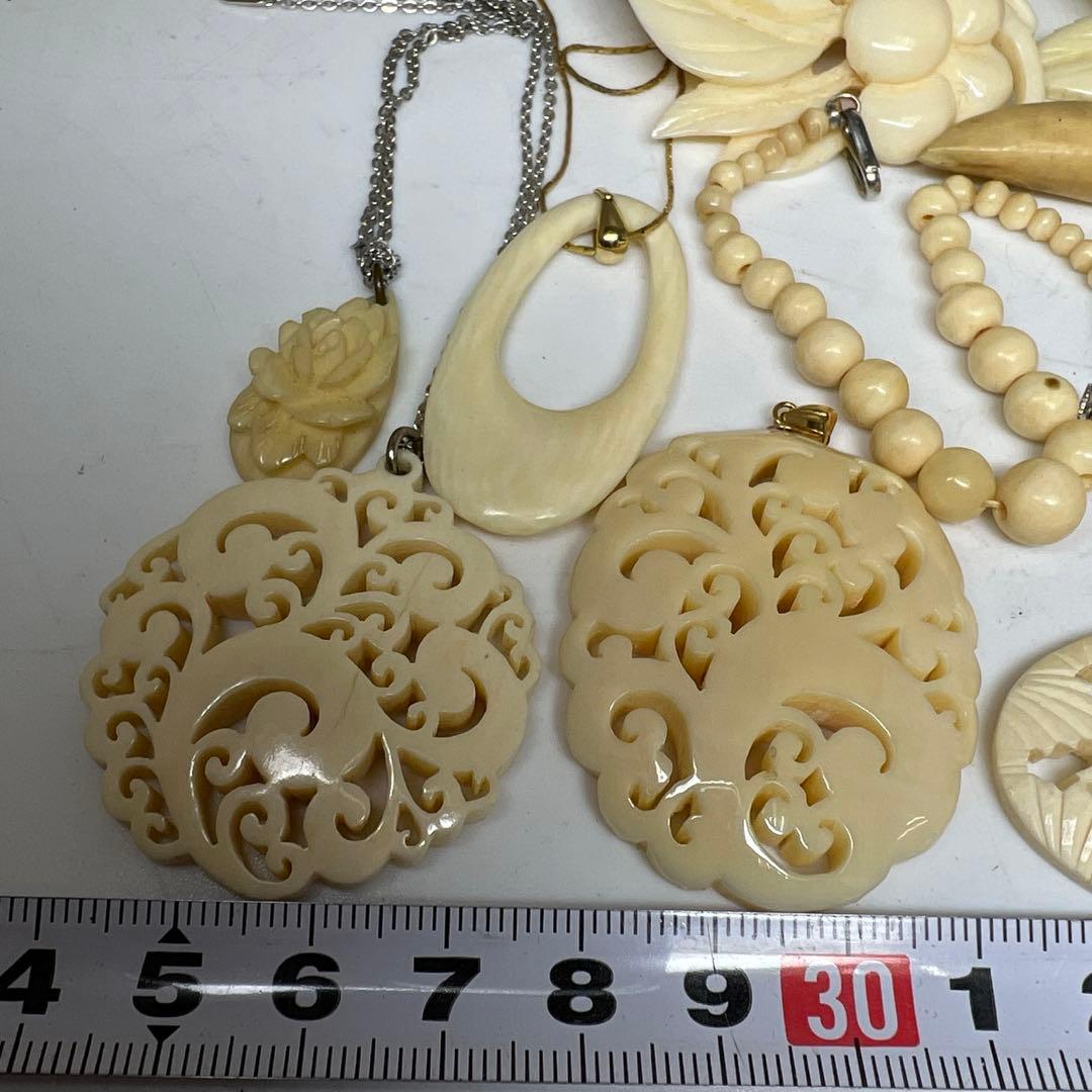 本抹香鯨　アクセサリー色々　69g タトヒサ　東さ8-0126☆2F