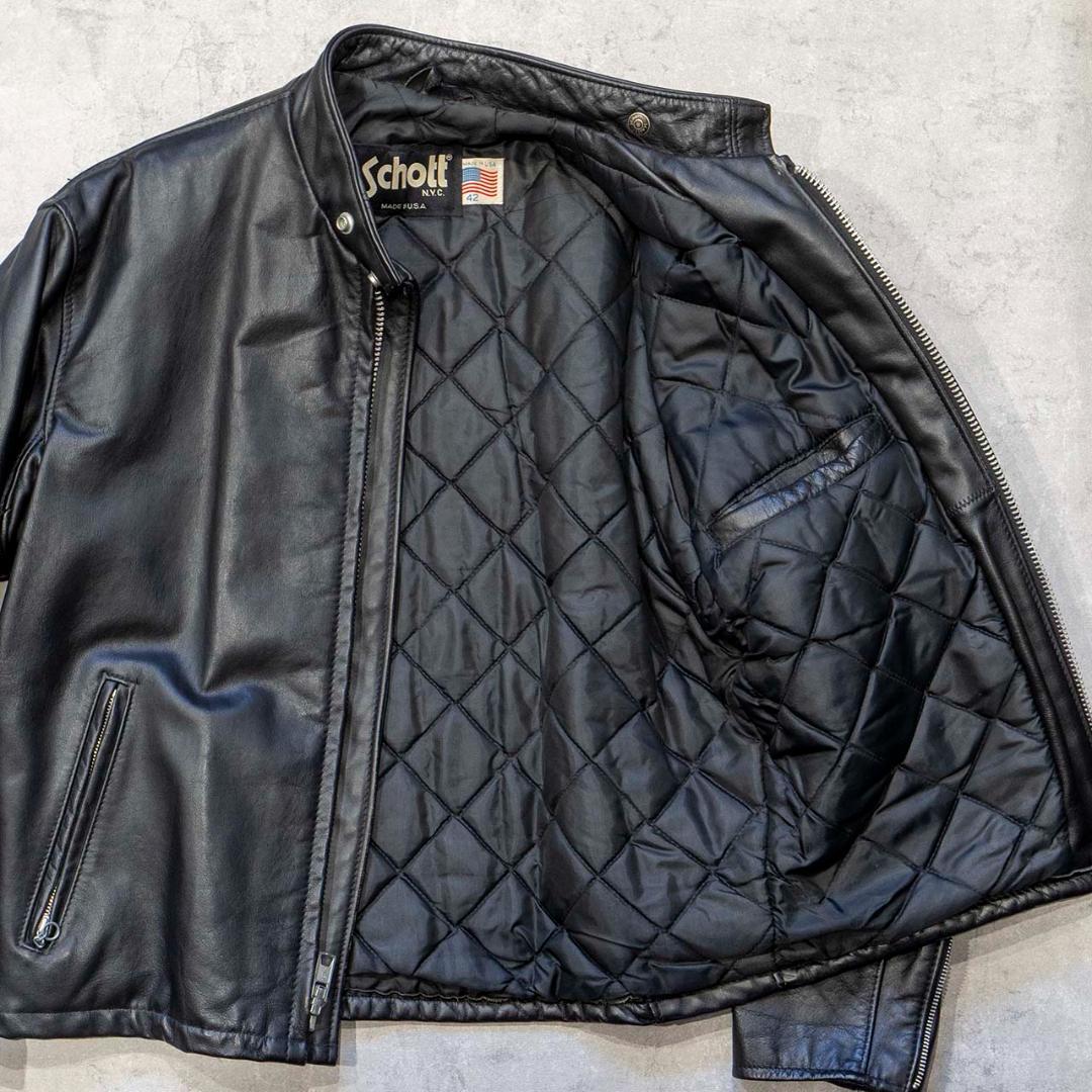 Schott（ショット） / シングルライダースジャケット 641Q