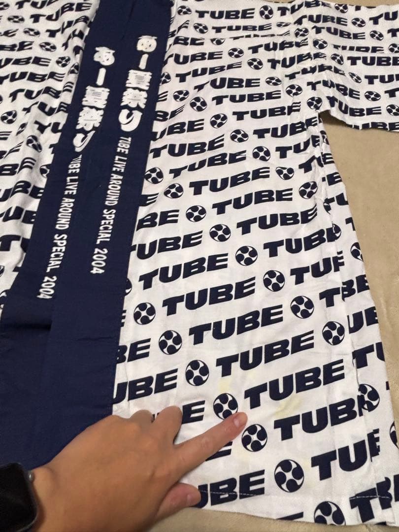 TUBE あー夏祭り　ハッピ　法被　半纏　超レア商品　写真5.6枚目を確認して！