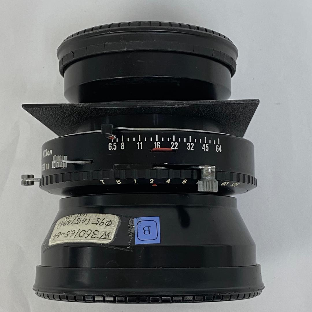 Nikon NIKKOR-W 360mm F6.5　ジャンク扱い