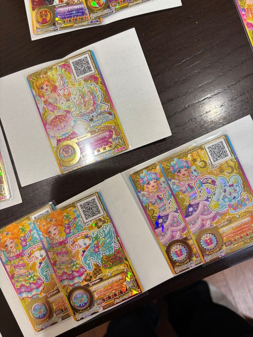 アイカツ カード 引退 大量 まとめ　アイカツ ハイピンクパレードコルセット