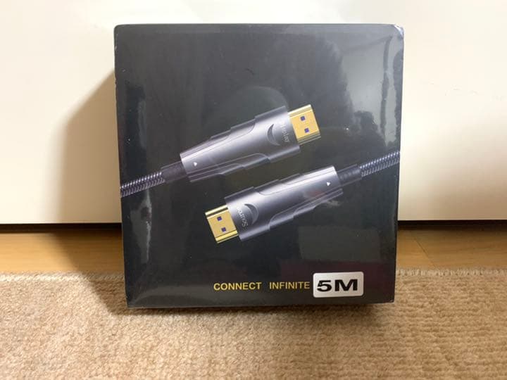 光ファイバー HDMI ケーブル PC Apple TV