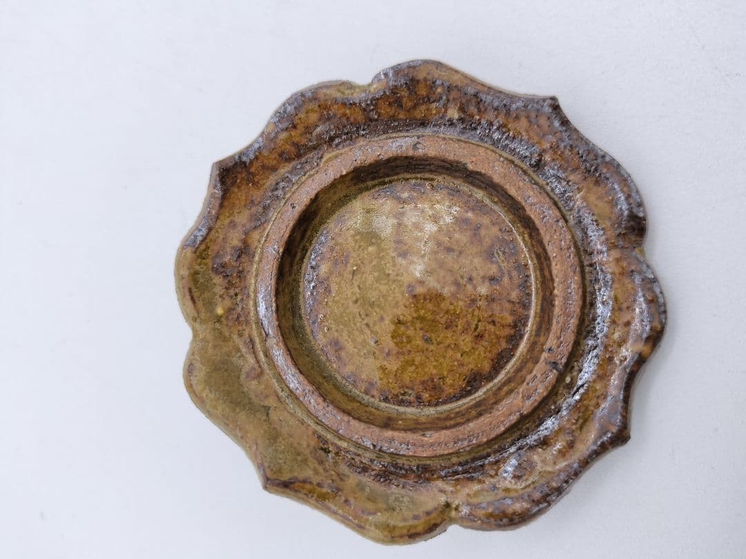 c479 茶器 柿 遠州七窯　志戸呂 廣前心斎　木箱 茶道具 古物