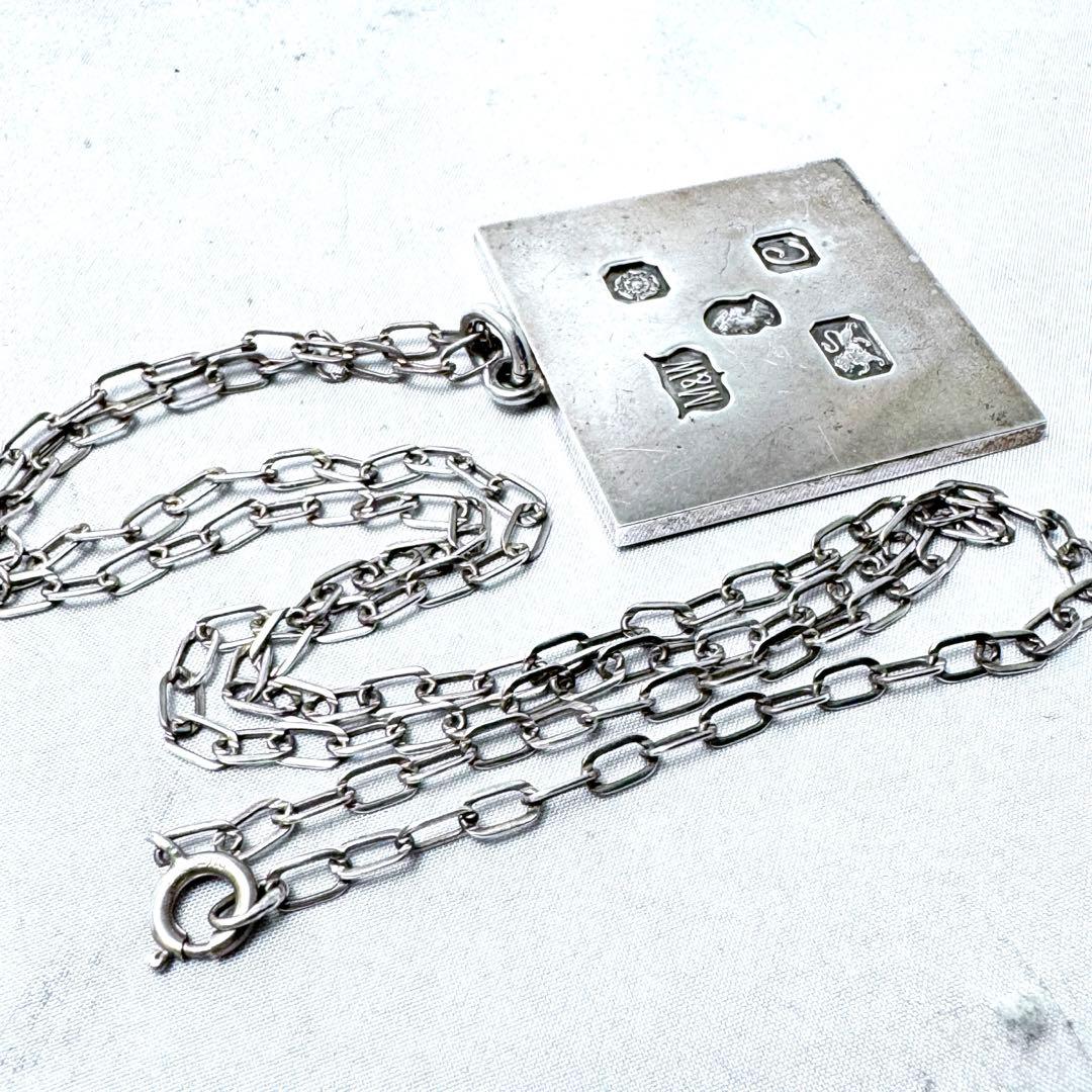 ヴィンテージ マッピンウエブ スターリングシルバーインゴット ペンダントF570