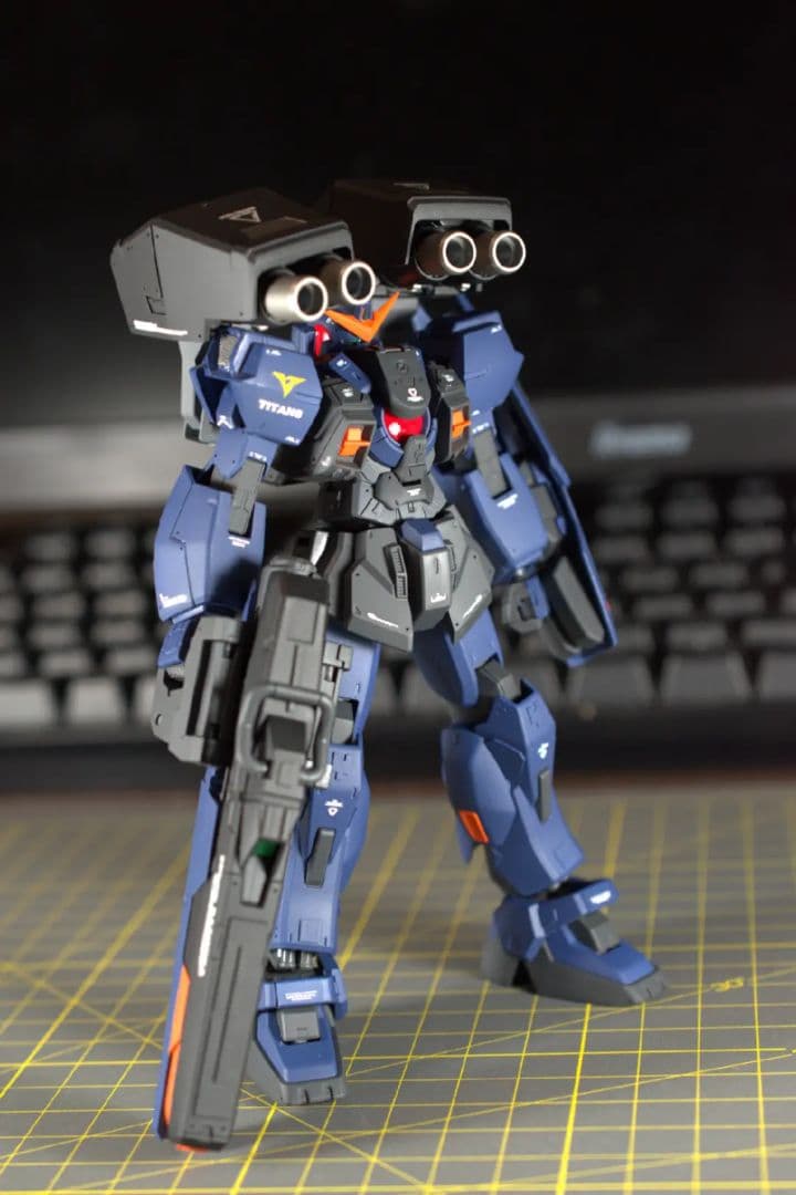 HG ヴァーチェ　ガンダムMkⅡ ミキシング全塗装　塗装済み　完成品