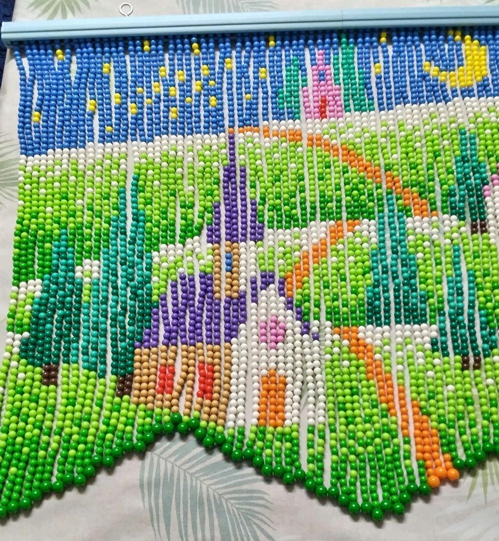 価格変更　スキルスクリーン　 星空 のれん　 85cm×63cm【完成品】