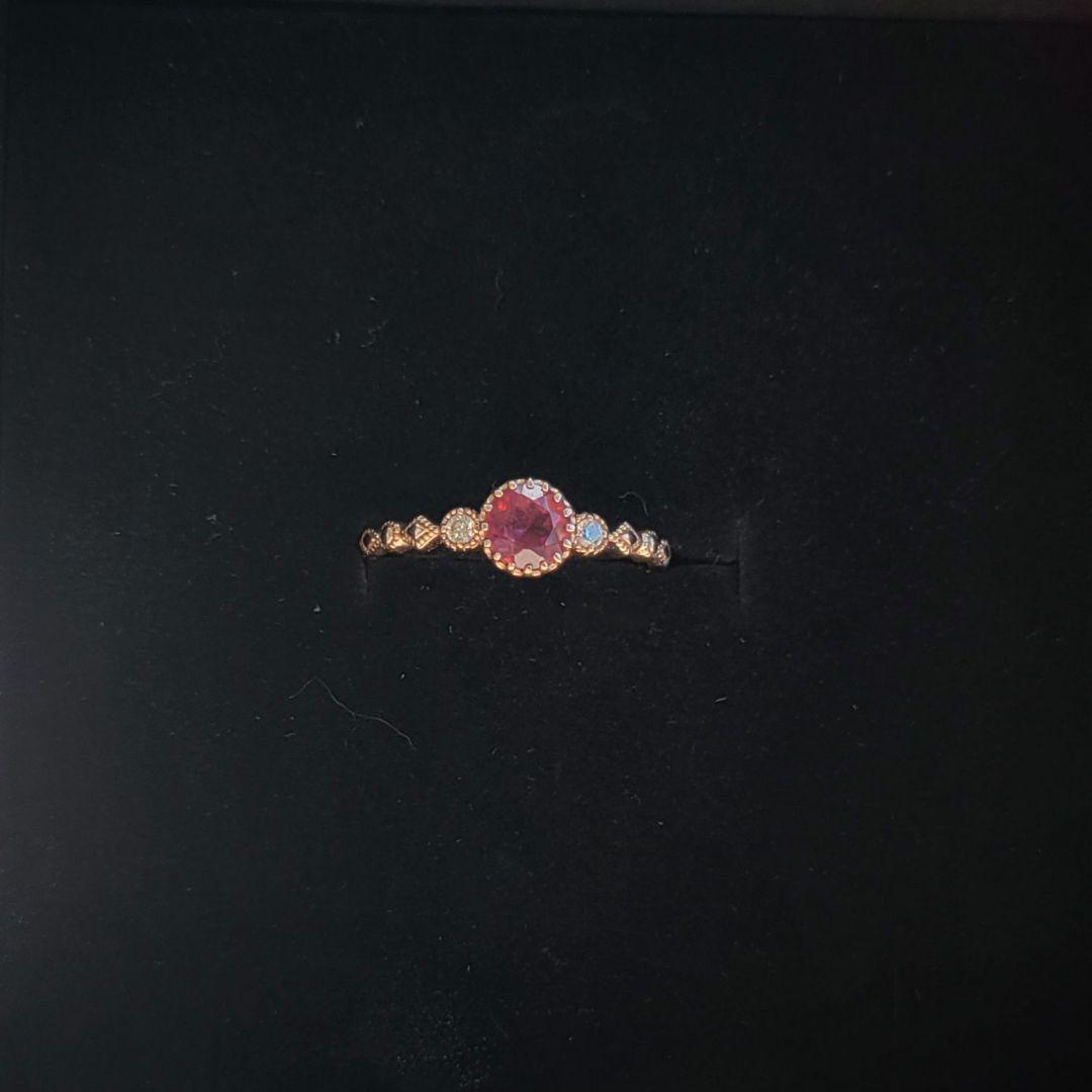 本日のみ　ガーネット　リング　13号　k10