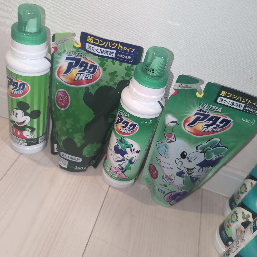 アタック 液体洗剤 ミッキー・ミニー デザイン ウルトラ アタックネオ