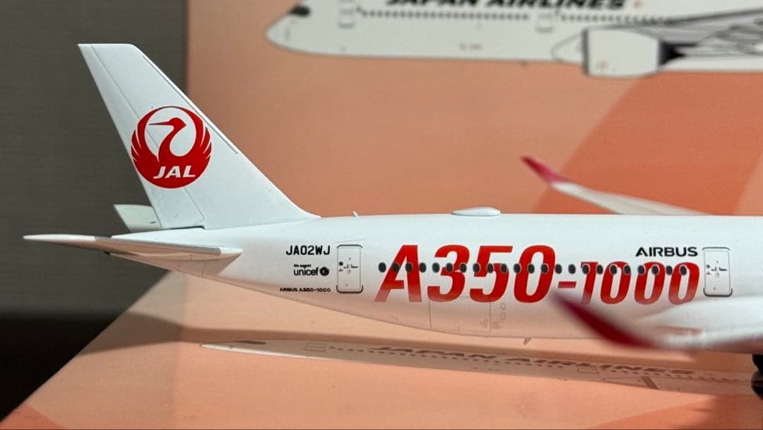 NG Model JAL A350-1000 JA02WJ 日本航空 1/400
