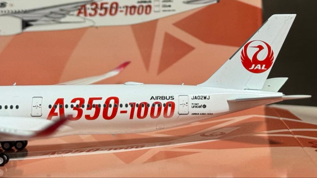 NG Model JAL A350-1000 JA02WJ 日本航空 1/400