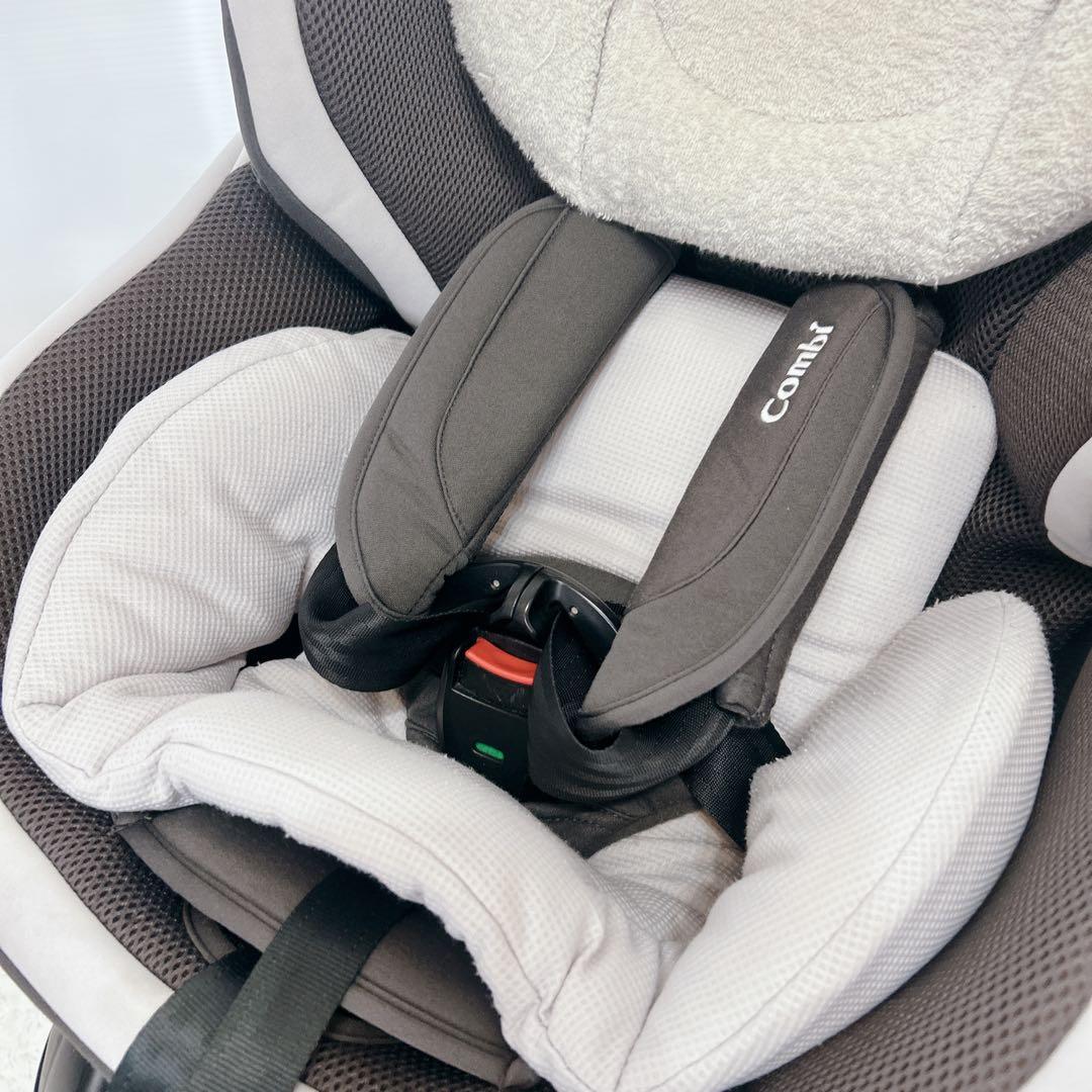コンビ クルムーブスマート isofix エJK-550 灰色　スースーファン付
