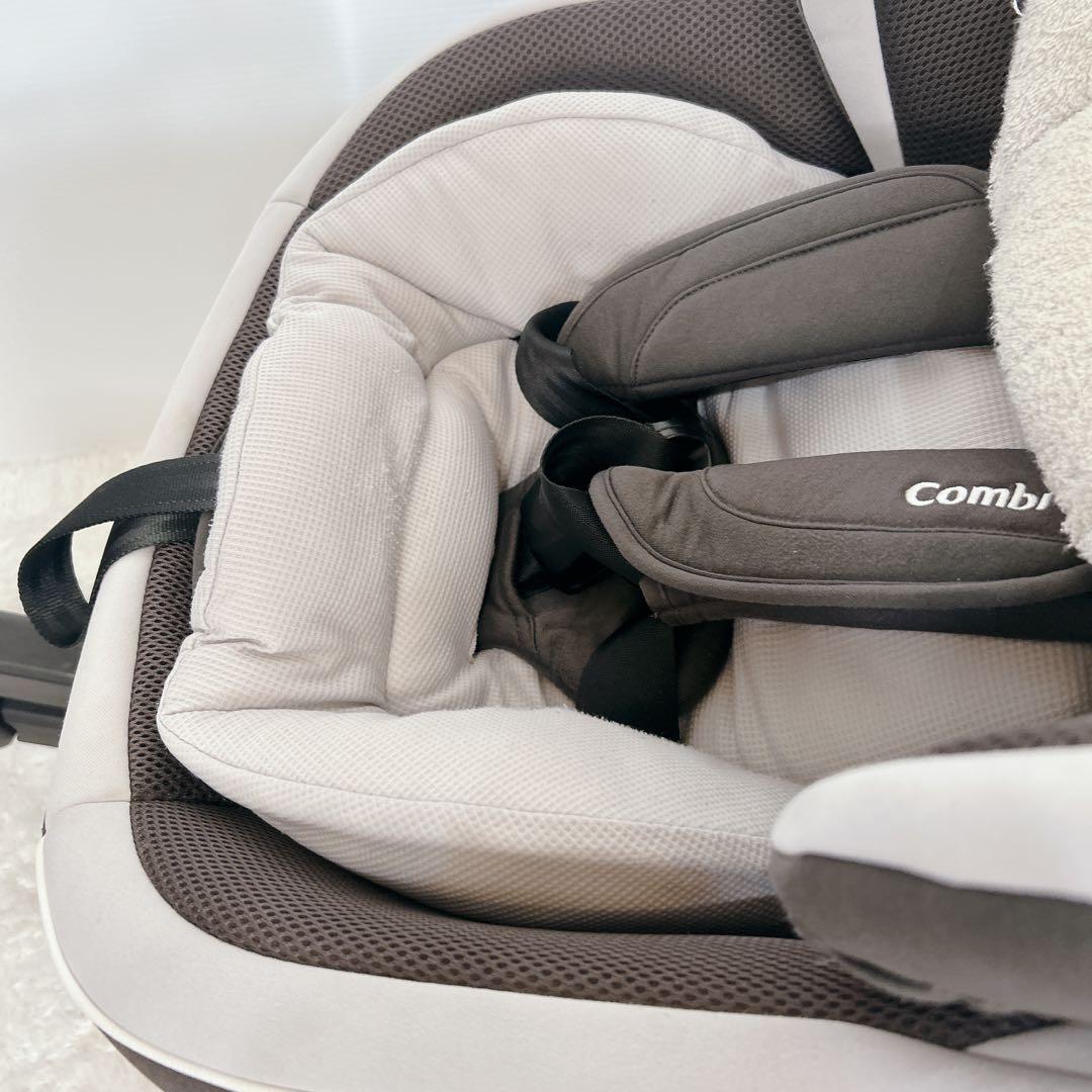 コンビ クルムーブスマート isofix エJK-550 灰色　スースーファン付