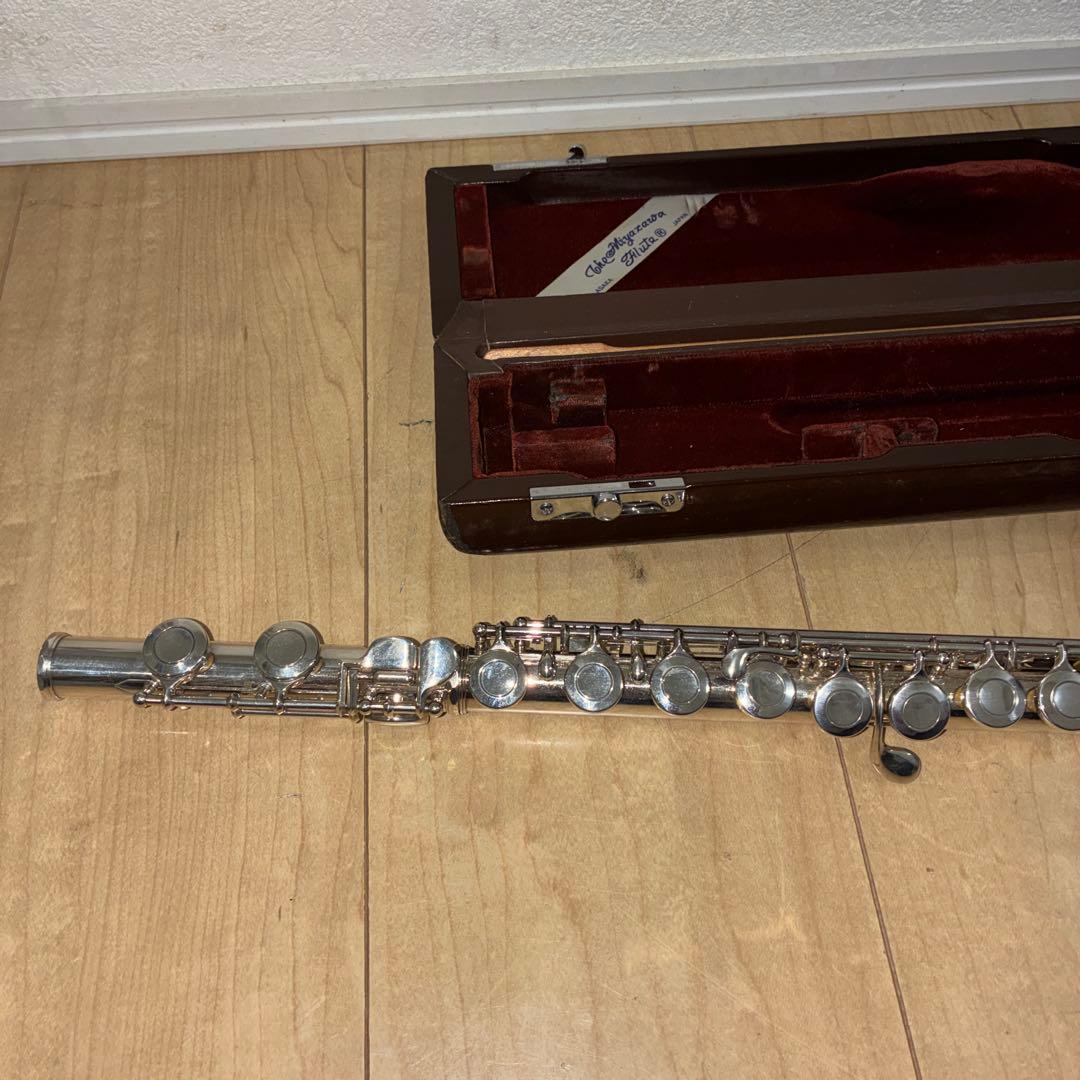 美品　名機　ミヤザワ　フルート本体　MS-70S 専用ケース付き