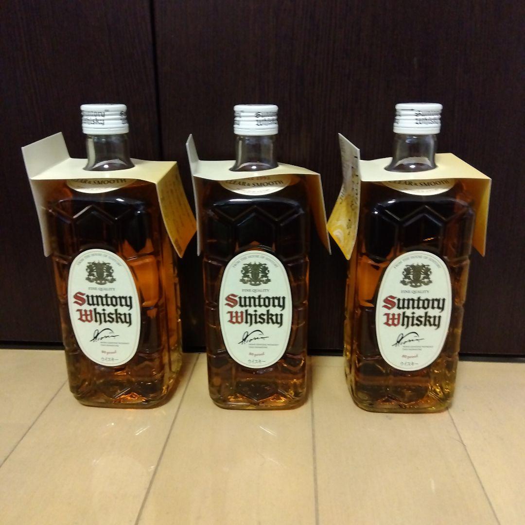 サントリーウイスキー白角 3本セット