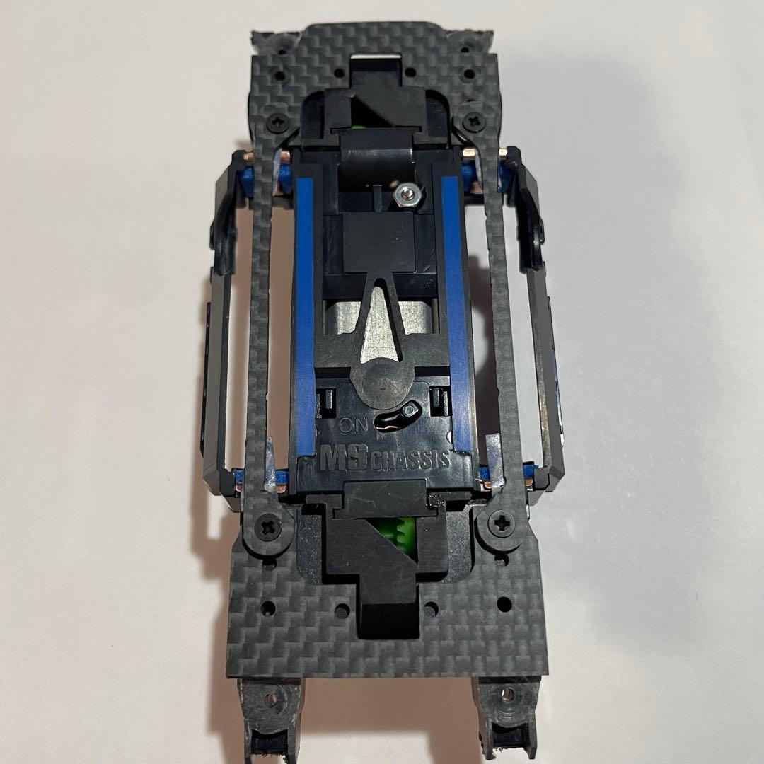 ミニ四駆　MSフレキ　橋渡し　カーボンステ 強化ユニット　POMトルク増し③