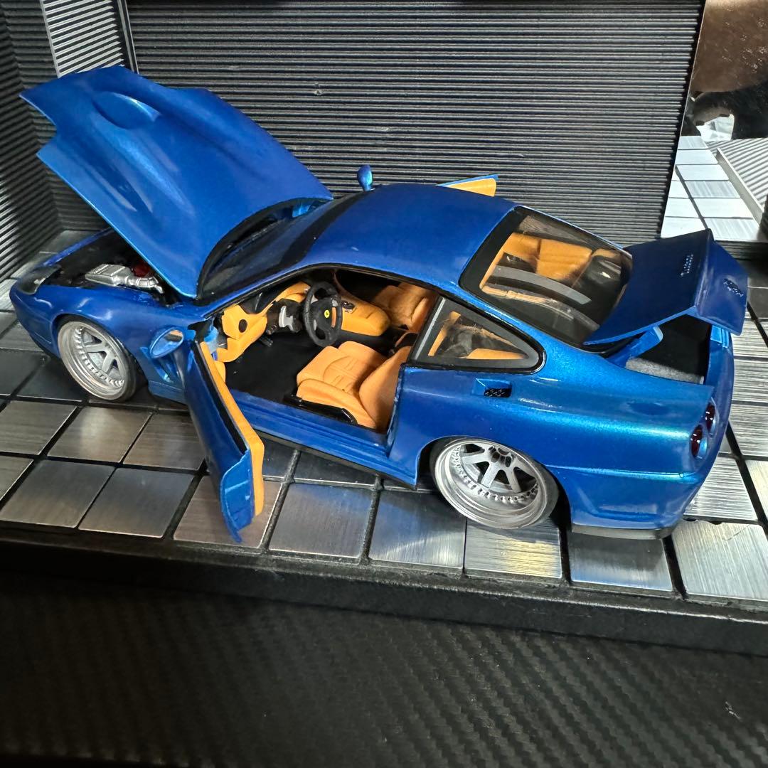ホットウィール 1/18 フェラーリ 575MM (カスタム仕様)