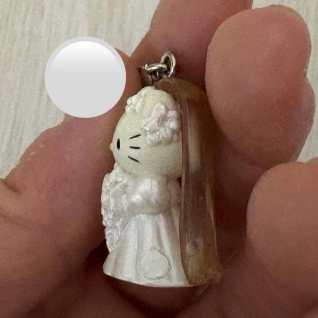 キティ　チャーム ウエディングドレス 2005年　レトロ　レア　サンリオ　根付け