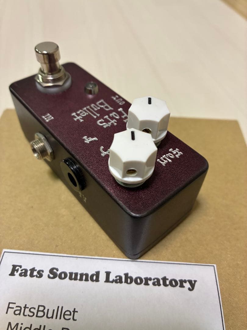 最終価格☆Fats Sound Lab Fats Bullet☆FixedWah