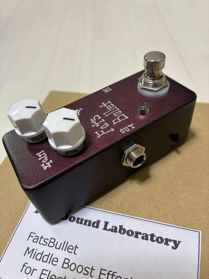 最終価格☆Fats Sound Lab Fats Bullet☆FixedWah
