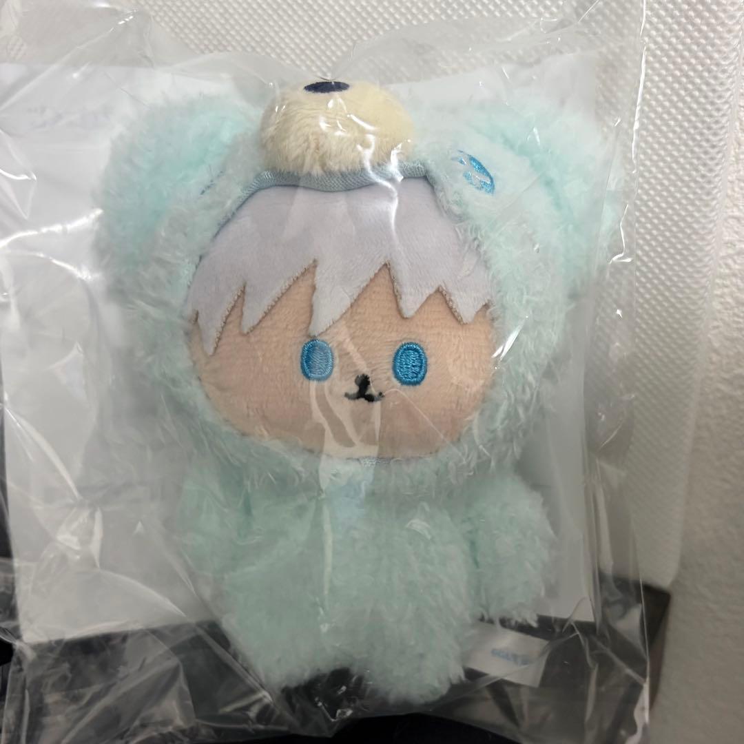 呪術廻戦 セガ ラッキーくじ はぐはぐみー ぬいぐるみマスコット D賞 五条悟