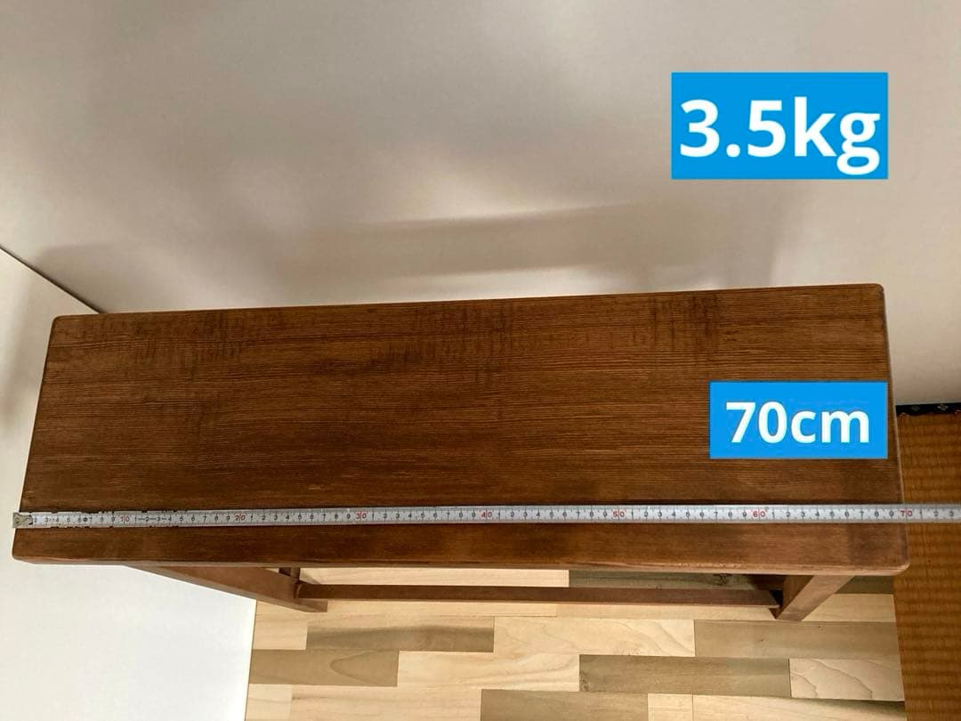 アンティーク調　花台　鉢置き台　ディスプレイ台　ウォールナット塗装　ハンドメイド