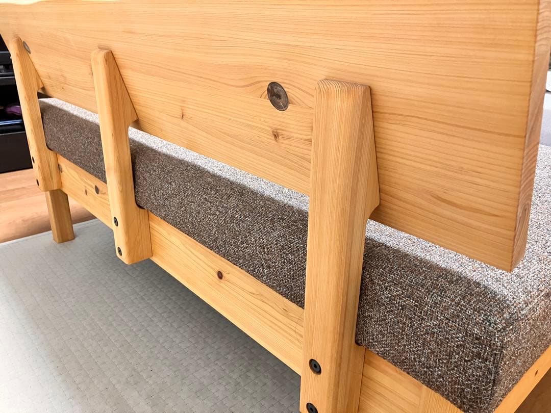 ほりこたつ　ダイニングチェア　ソファー　檜