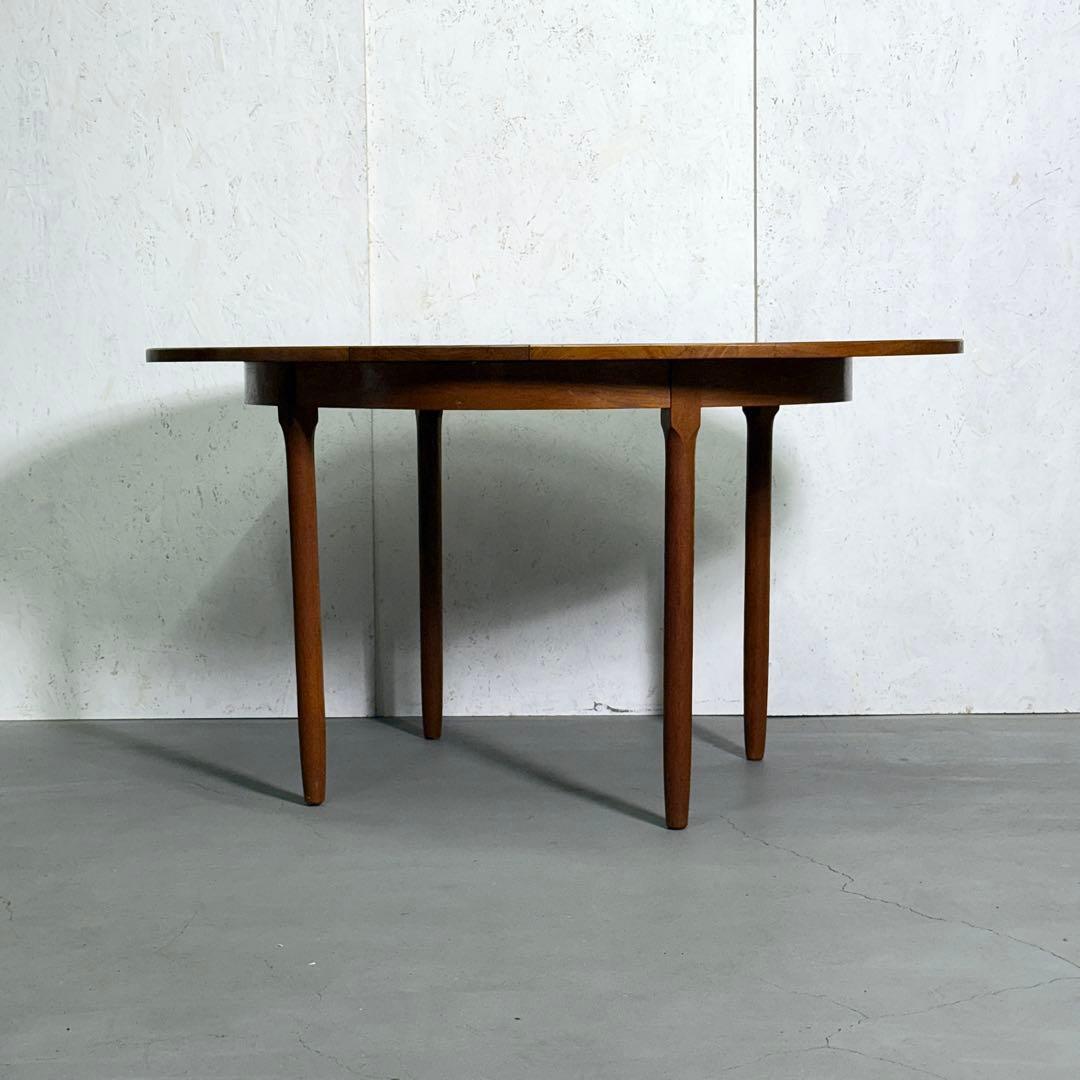 Remployヴィンテージ チーク オーバルダイニングテーブル(303)