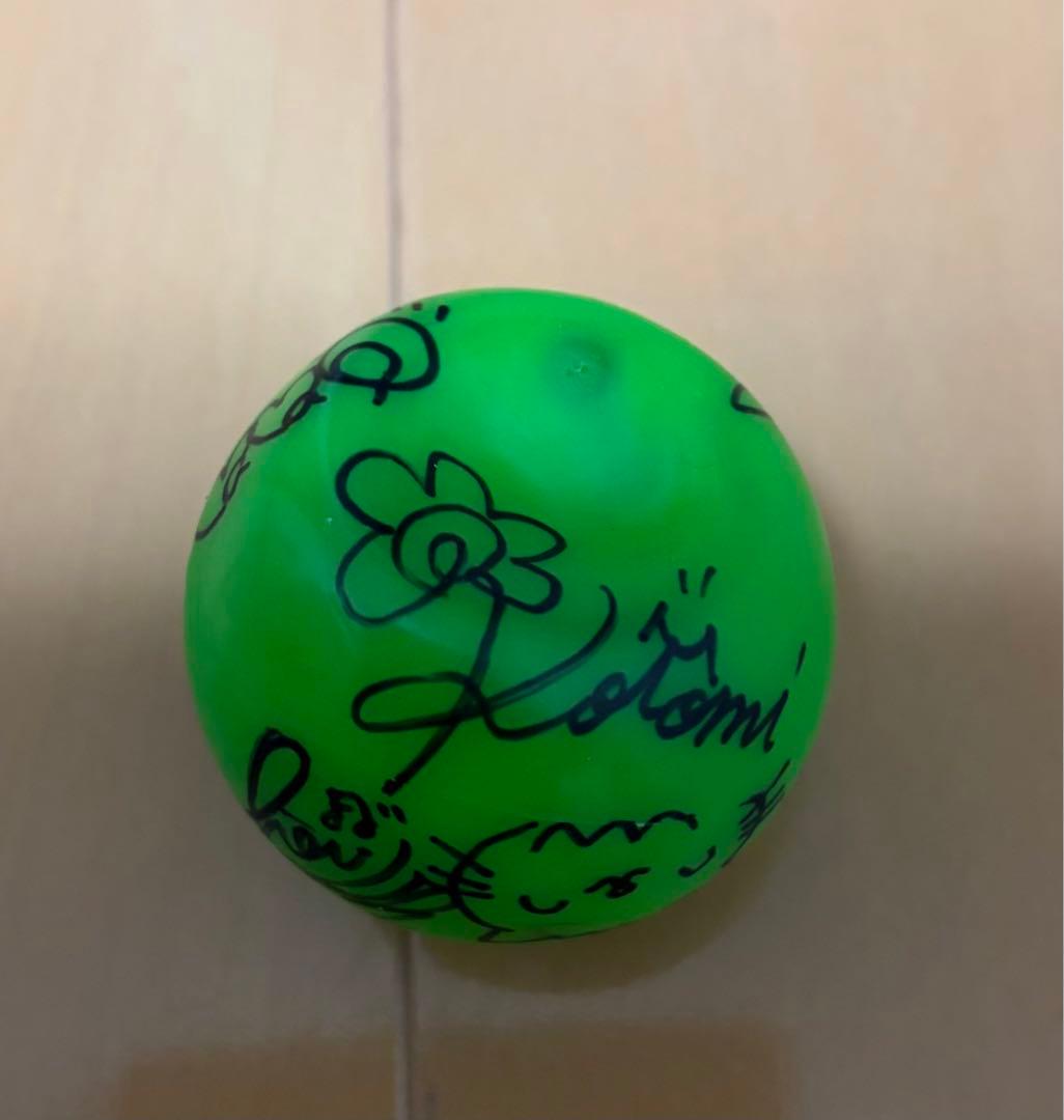 CANDYTUNE メンバー全員サイン入りボール