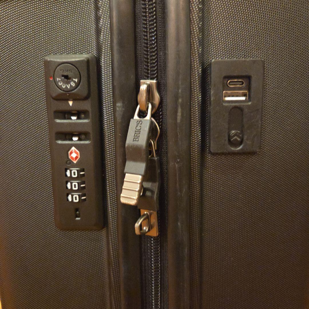 BRIC'S ブリックス カプリ スーツケース 黒 機内持込可 軽量 TSA