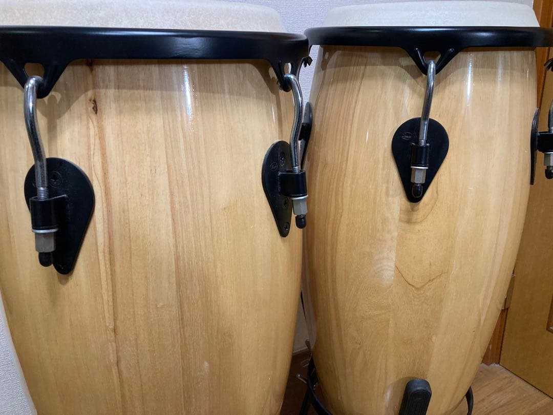 Z*U様 【美品】本格派パーカッション✨コンガ✨2本組